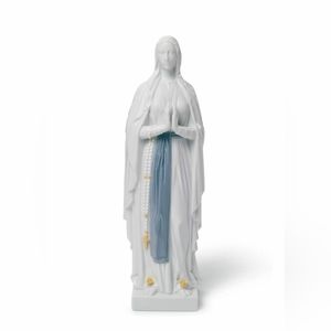 COPY - Lladró Our Lady of Lourdes Porcelain Figurine